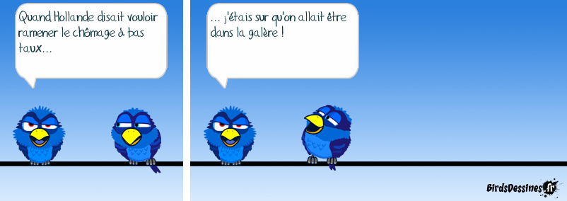 Hollande et le chômage...