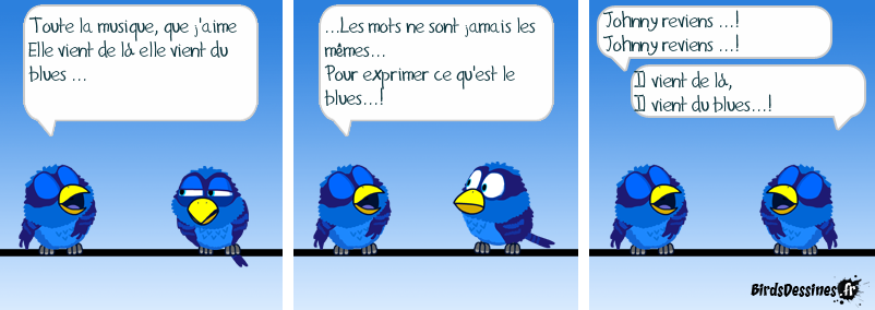 Plaidoyer pour Monsieur Bleu....