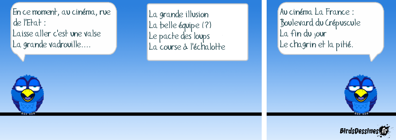 le Bird fait son cinéma