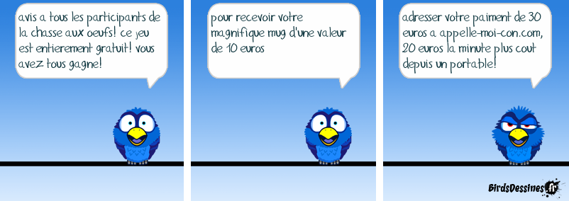 resultats de la chasse aux oeufs