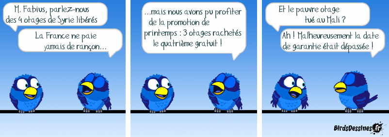 Otages, ô désespoir