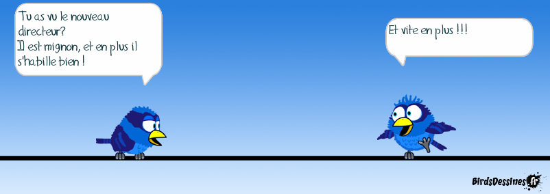 Mignon le directeur !