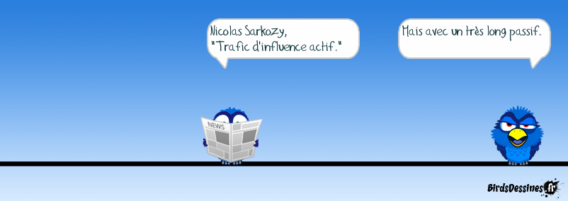 Sarkozy, trafic d'influence actif