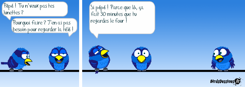 Des lunettes pour pépé