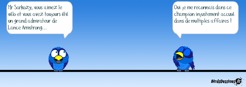 Sarko et le vélo
