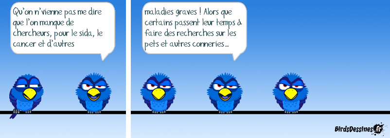 Suite à ma BD sur les flatulences