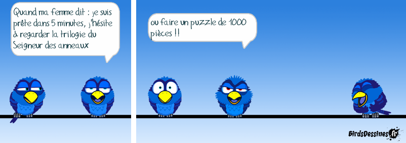 Ah les femmes et leur notion du temps