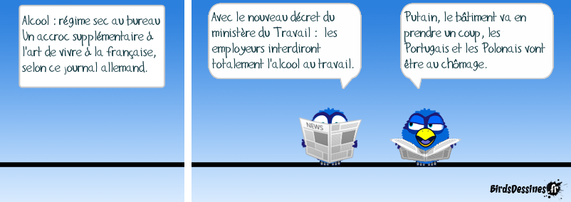 Le bâtiment prend l'eau