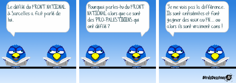 Le défilé du FN à Sarcelles