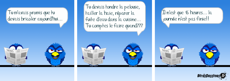 TRAVAUX MENAGERS EN COURS...