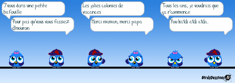 Les jolies colonies de vacances ♪♫♪♪