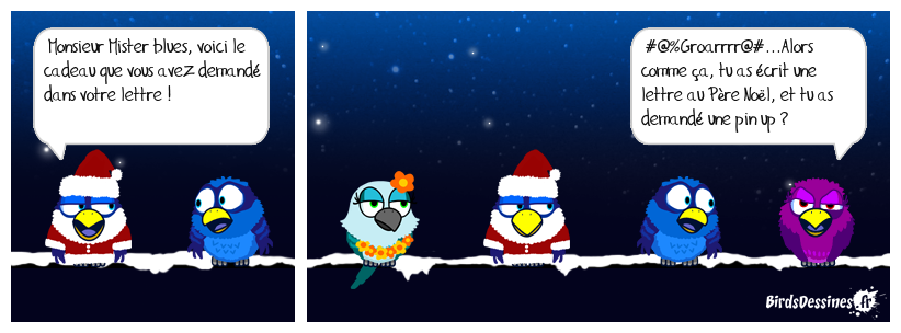 LE CADEAU DE NOËL DE MISTER BLUES