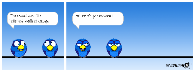 ce sont les autres qui vieillissent ... pas nous !