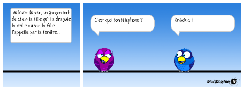 il y a telephone et telephone