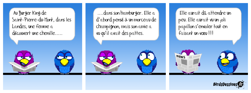 Un hamburger plein de poésie !