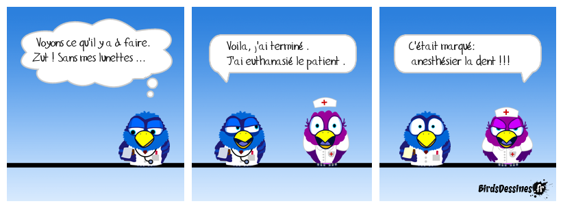 Oh, moi, sans mes lunettes (coluche)