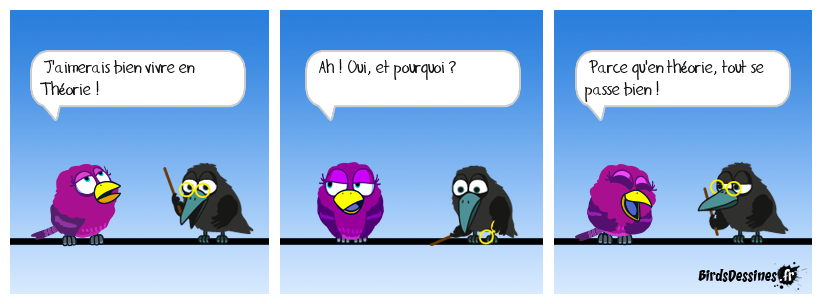 J'aimerais vivre ...