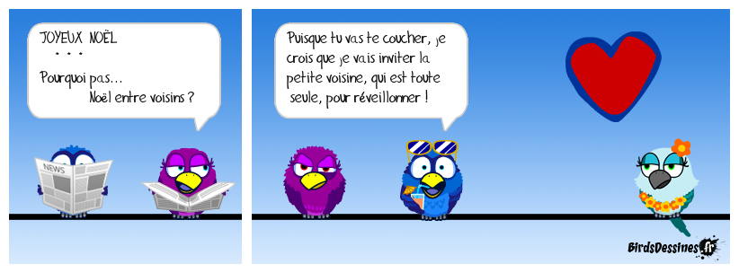 Salut zé BON RÉVEILLON ! ♫ Le coin-coin du matin ♪ 24/12/2019 ♫