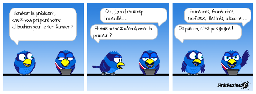 Avec lui on peut s'attendre à tout !