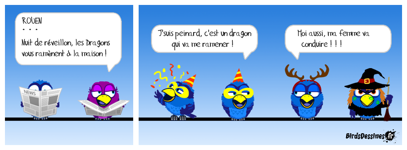 Rouen: "Les hockeyeurs du RHE ramènent les personnes plus bourrées qu'eux" ♫ Le coin-coin du matin ♪ 27/12/2019 ♫