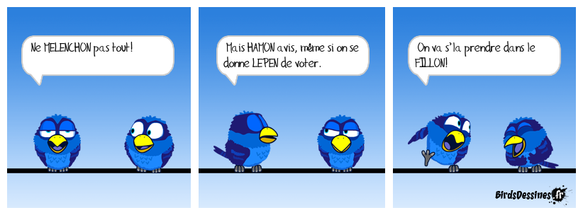 La politique qui merde (d’oiseau)