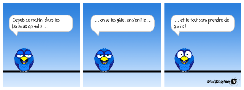 Pour glisser un bulletin ... c'est du cul !