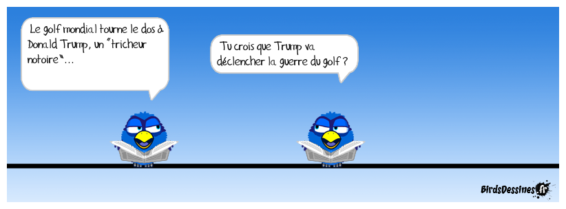 Golfs pas très clairs