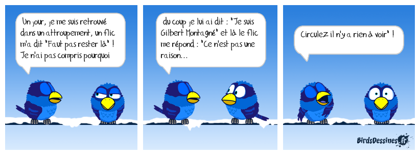 👮 L'anecdote de Gilbert 😮😞