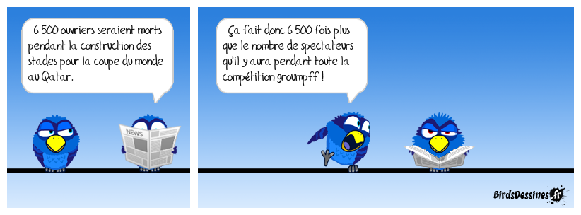 Quel scandale, bd humour or noir !