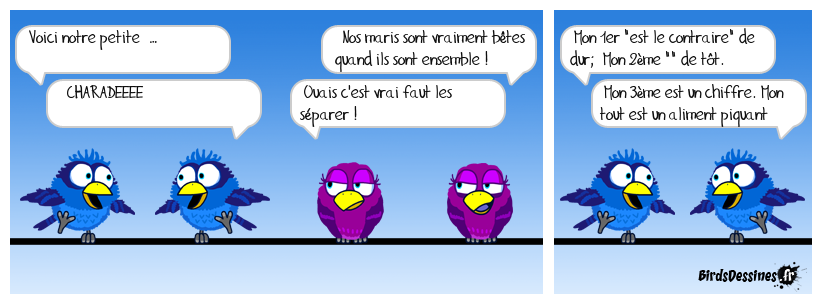 La BD des oiseaux rigolos !