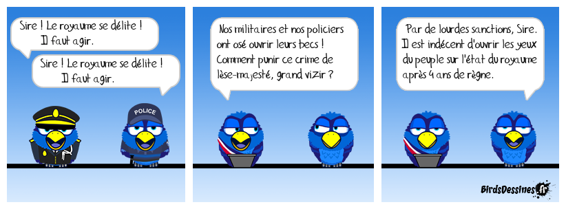 Il était une fois,  dans le lointain royaume de Birdland... 😁