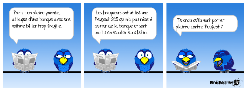Les braqueurs branquignols đ