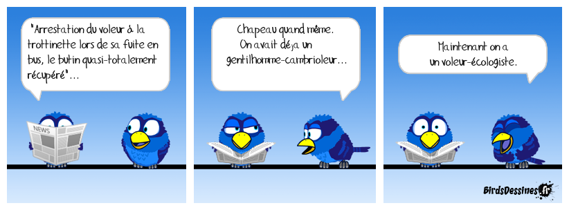 Sur le fil de l’actu 07 C’est le plus grand des voleurs…