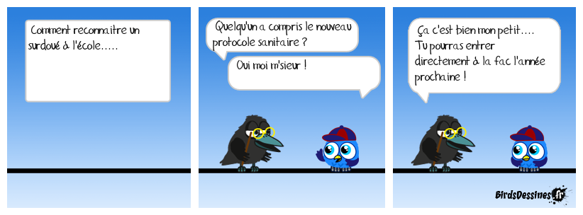 C'est vrai qu'il faut être vachement doué !