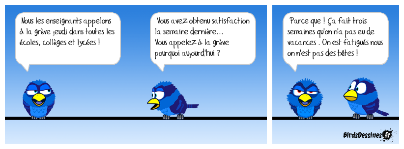 C'est vrai ça, il ne faut quand même pas pousser !