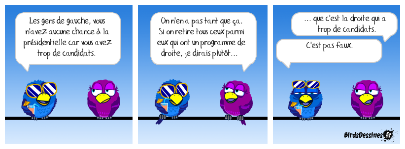 Le seul vrai problème, c'est le score cumulé effroyable de ceux qui banalisent le mal. Question de point de vue