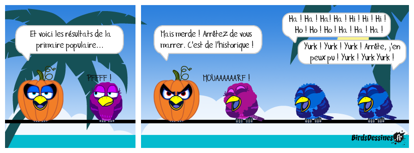 Bon, on peut passer à des sujets plus sérieux maintenant ? Plus drôles que les Birds, les primo-popus !