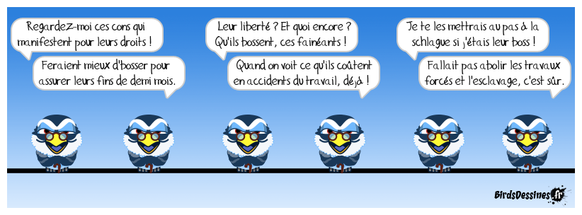 Ils se reconnaîtront. Les concons flingueurs