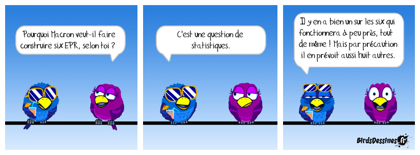 C'est du Macron pur jus, ça. Fuite en navrant