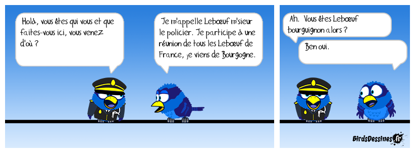 Et il paraît qu'il est fier !