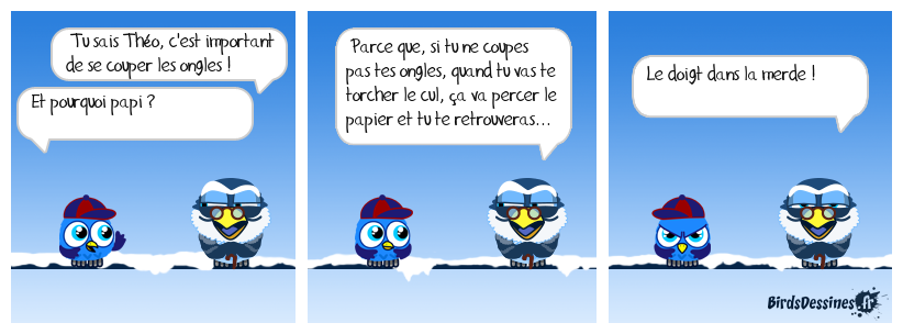 🤣 L'importance de se couper les ongles ☝️💩