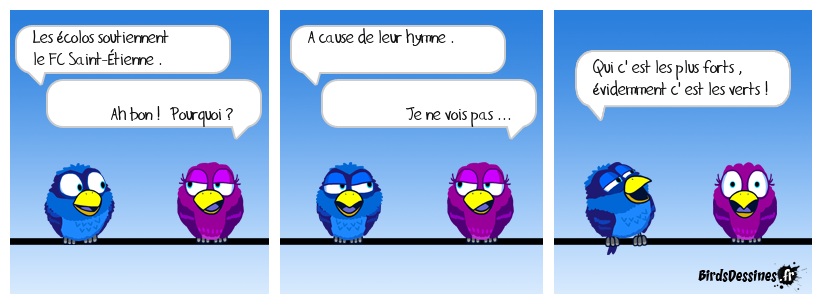 allez les verts !