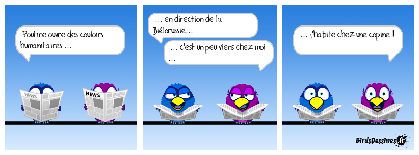 Normal, Poutine et Loukachenko sont cul et chemise !