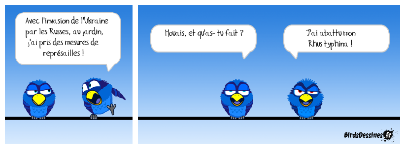 mesures de rétorsion !