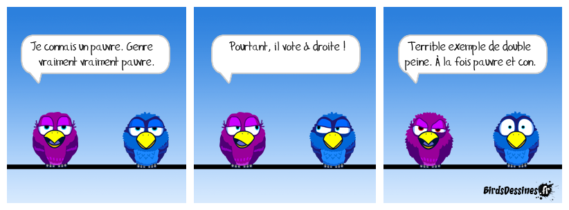 En réalité, il s'agissait d'un chômeur sans aucun diplôme et qui votait à droite. Il voulait par là éviter un gouvernement susceptible de légiférer au détriment des riches patrons, au cas où il deviendrait un jour lui-même un riche patron. Ce que la télé ne vous dira jamais...