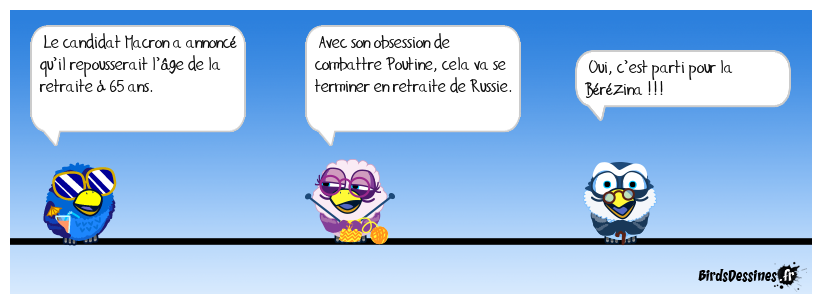 La retraite façon russe !