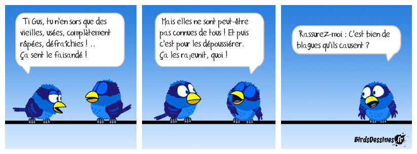 Déjà éditée avec les anciens Birds en 2013 ! Les ... archives de Ti Gus