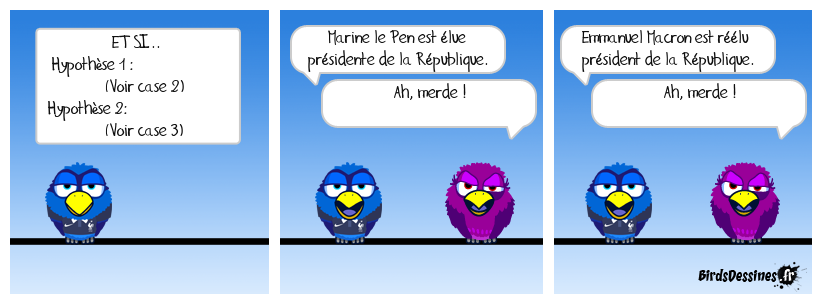 Dans les deux cas, c'est la France qui a perdu. Pendant ce temps, dimanche prochain...