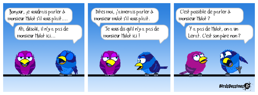 Chiante elle ?  Non !