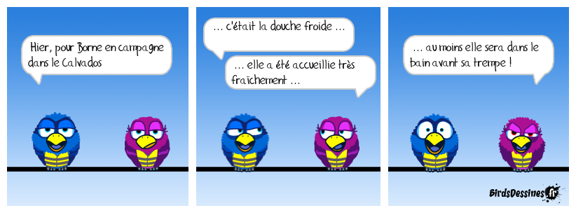 Pleure pas Bebeth ... un p'tit calva ça réchauffe !